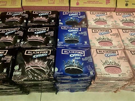 BLACKPINK OREO, Food & Drinks, Packaged & Instant Food on Carousell