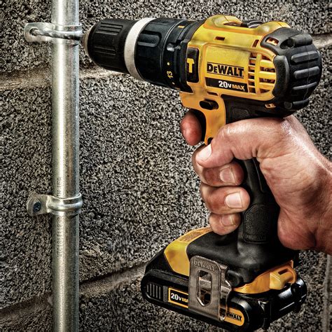 DeWALT DCD785C2 20V MAX Cordless Lithium-Ion Hammerdrill Driver Tool ...