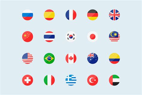 World Flags Icon Set