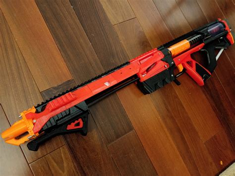 Caliburn Update - Now shipping with some ABS parts : r/Nerf