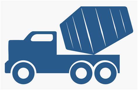 Transparent Truck Png Clipart - Blue Dump Truck Clipart, Png Download ...