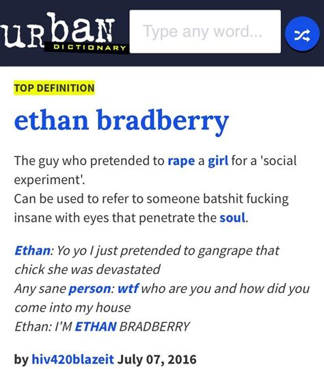 Urban dictionary, Ethan Bradberry : r/h3h3productions