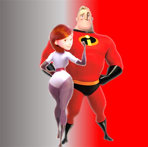 Bob Parr Mr Incredible x Helen Parr Elastigirl - The Incredibles Fan Art (44961385) - Fanpop ...