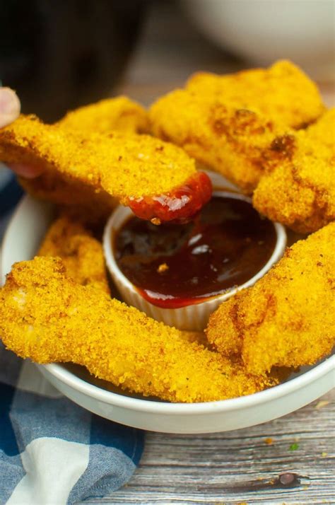 Easy Air Fryer Chicken Tenderloins (Shake and Bake)