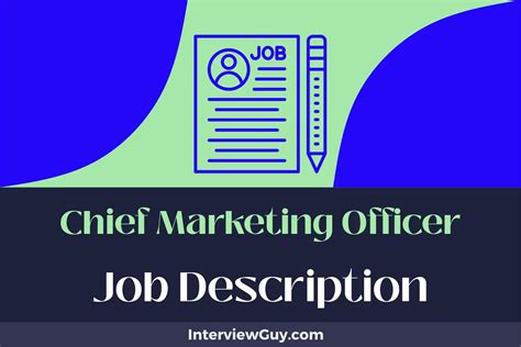 Chief Marketing Officer Job Description [Updated for 2024]