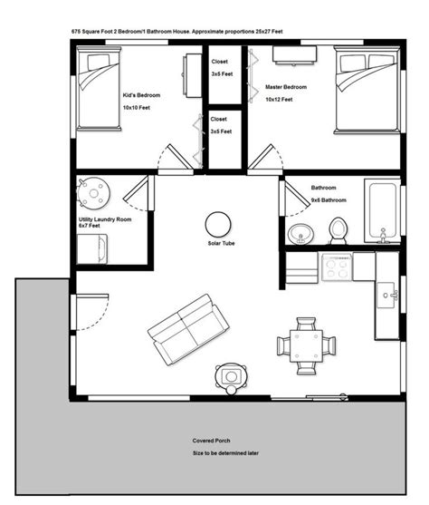 Image result for Floor Plans 24 X 24 | Cabin plans with loft, Bedroom house plans, 1 bedroom ...