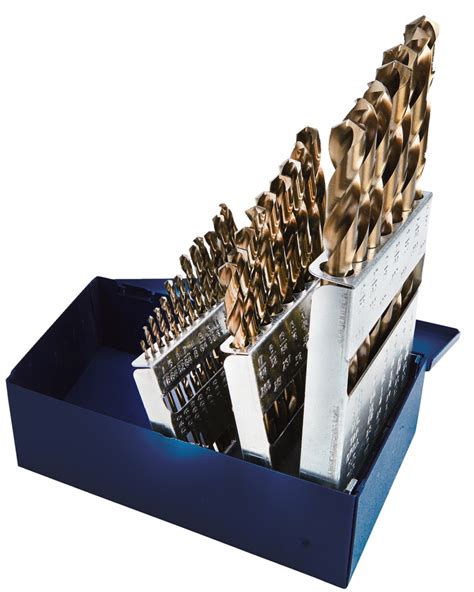 Cobalt Drill Bit Set, 29 Piece