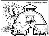 Coloring Pages Farming Tools Hoe sketch template