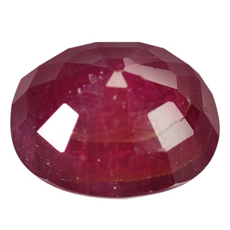 1.56 Ct. A Lovely Unheated Red Natural Ruby Gem WITH GLC CERTIFY | eBay