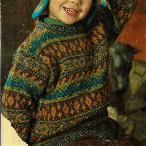 Phildar Vintage Knitting Pattern - Etsy