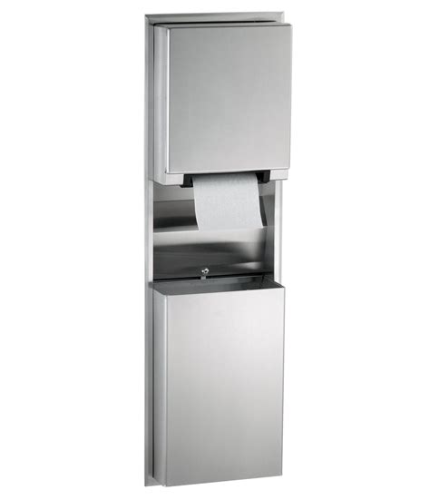 Bobrick | Model B-3974 | Paper Towel Dispenser Waste Receptacle | Washroom Accessories ...