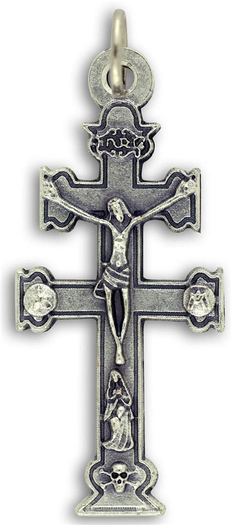 Buy Patriarchal Cross Crucifix, 1.1/2in | Gifts Catholic