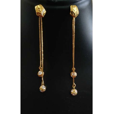 Gold-jewellery-earrings-sui-dhaga Gold Earrings Models,, 54% OFF