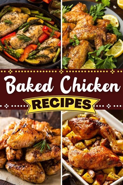 37 Best Baked Chicken Recipes for Dinner - Insanely Good