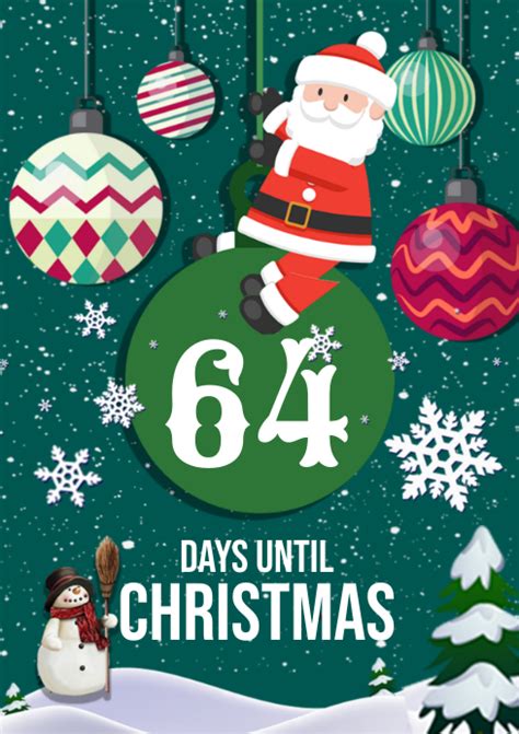 Christmas Countdown Template | PosterMyWall