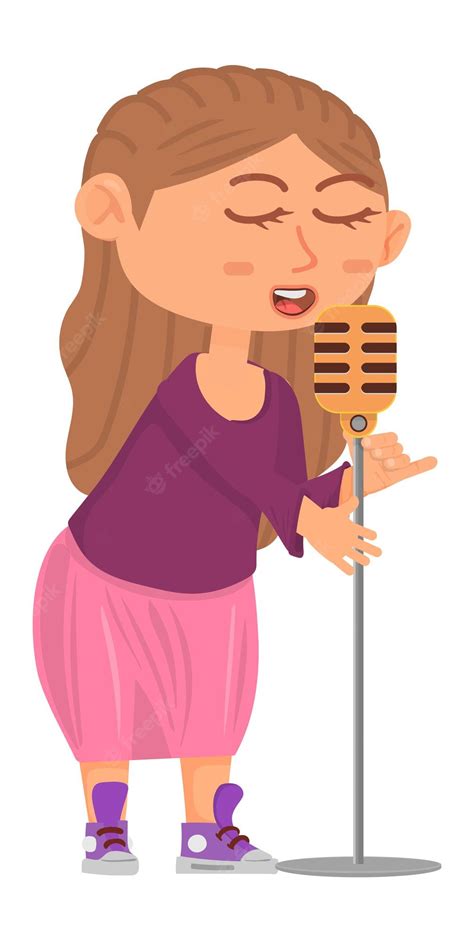 Karaoke Singer Cliparts - Singing Stick Figure - 999x1857 PNG - Clip Art Library