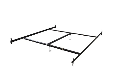 Hook On Bed Rails Queen/Eastern King with Center Support and 2 Glides, Steel - Walmart.com