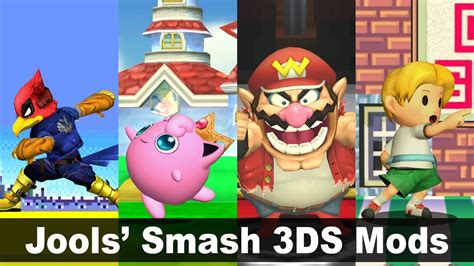 Jools' Mods in Super Smash Bros for 3DS! - Super Smash Bros 3DS Mod #34 ...