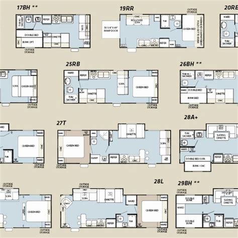 Prowler Travel Trailer Floor Plans - floorplans.click