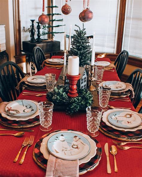 38 Elegant Christmas Table Setting Ideas | Elegant christmas, Christmas ...