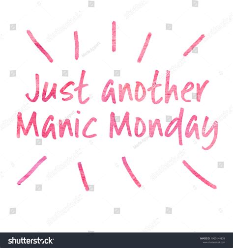 13 Manic Monday Images, Stock Photos, and Vectors | Shutterstock