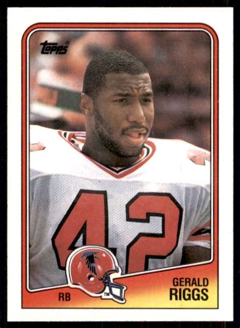 1988 Topps Gerald Riggs Atlanta Falcons #385 | eBay