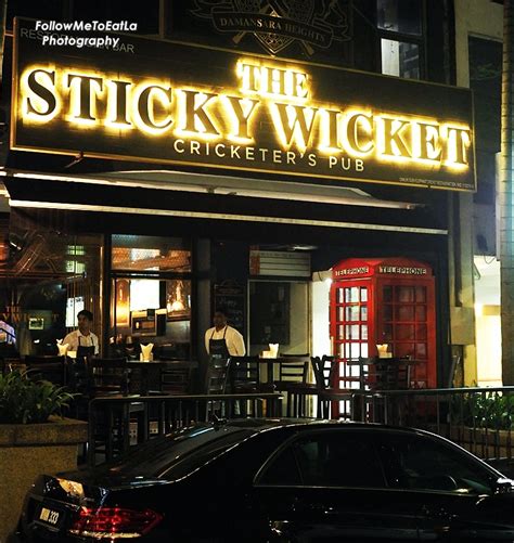 Follow Me To Eat La - Malaysian Food Blog: THE STICKY WICKET Cricketer ...