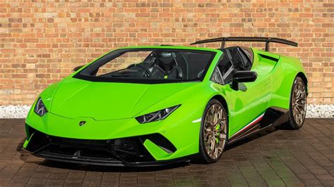 2018 Lamborghini Huracan Performante Spyder - Verde Mantis - Walkaround ...