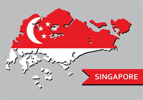 Singapore Map 144750 Vector Art at Vecteezy