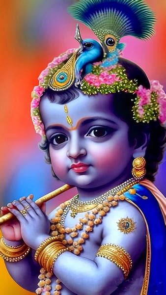 Krishna Ji Ki, Painting Art, lord, god, kanha ji, HD phone wallpaper ...