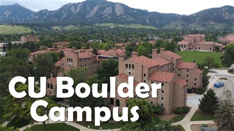 University of Colorado Boulder | CU Boulder | 4K Campus Drone Tour - YouTube