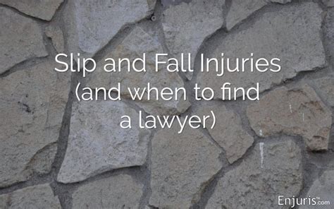 Slip and Fall Statistics (Injuries, Lawsuits and Liability)