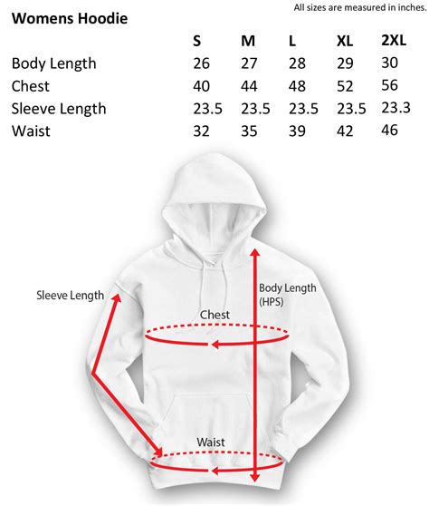 Gildan 18500 Sizing Chart Size Chart Gildan 18500 Hoodie | ubicaciondepersonas.cdmx.gob.mx