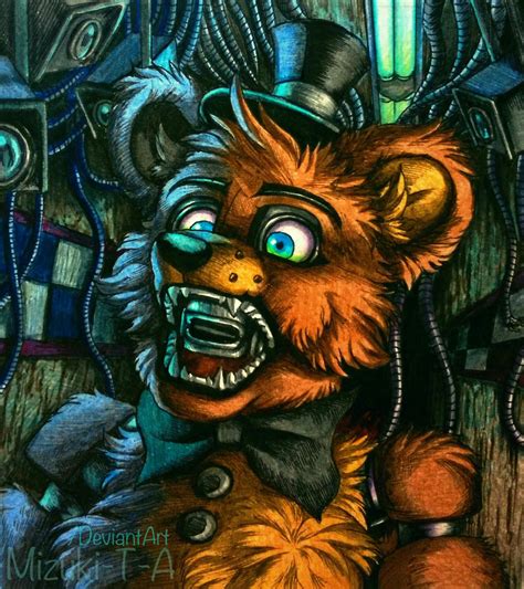 Freddy Fazbear Fan Art - Freddy Fazbear by BlueFLAME-FanArt on DeviantArt