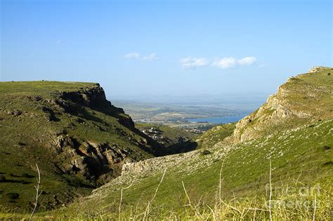 Arbel Mountain And Sea Of Galilee Photograph by Eyal Bartov