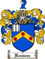 Ransom Family Crest Ransom Coat of Arms Digital Download - Tradebit