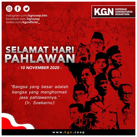 Selamat Hari Pahlawan – Koperasi Garudayaksa Nusantara