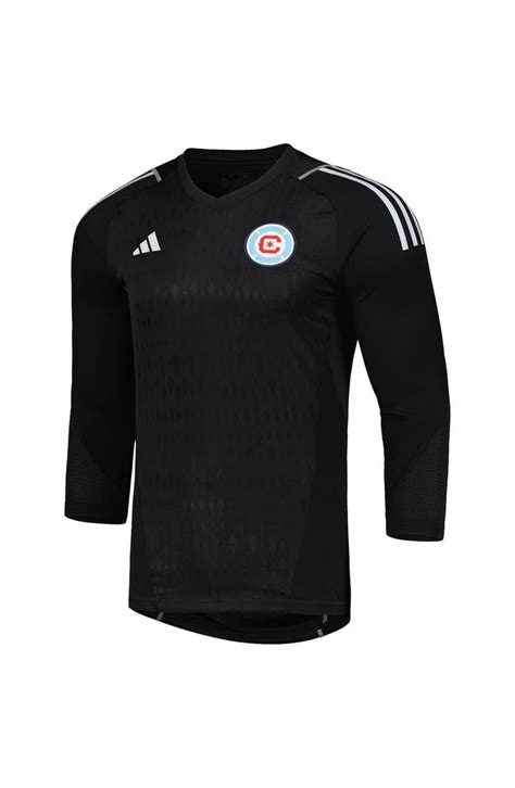 adidas Men's adidas Black Chicago Fire 2023 Goalkeeper Long Sleeve ...