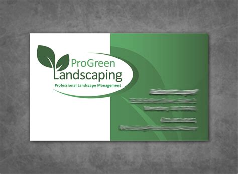 Landscaping Business Cards Templates - Printable Word Searches