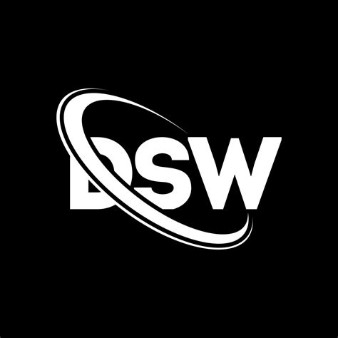 DSW logo. DSW letter. DSW letter logo design. Initials DSW logo linked ...