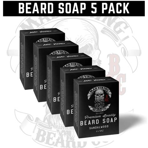 Beard Soap 5 Pack | Mad Viking Beard Co.