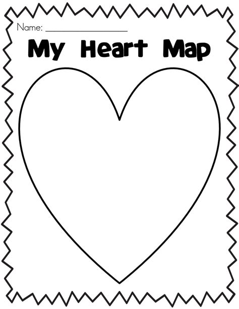 My Heart Map.pdf - Google Drive | Heart map, Heart template, Heart map ...