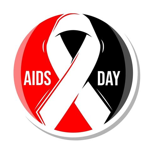 world aids day logo graphic design illustration, EPS file format ...