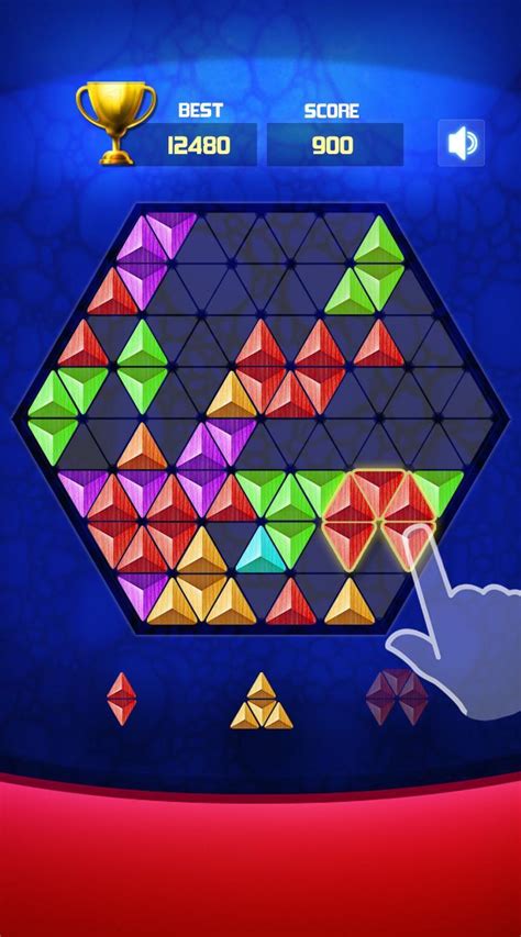 Hexa : Block Triangle Puzzle game cho Android - Tải về APK