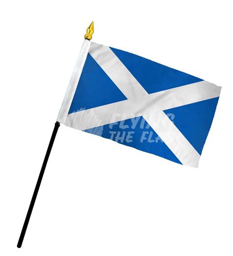 Flying The Flag - Scotland Table Flag 4x6in