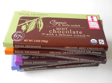 This Just In: Fair Trade Chocolate Bars