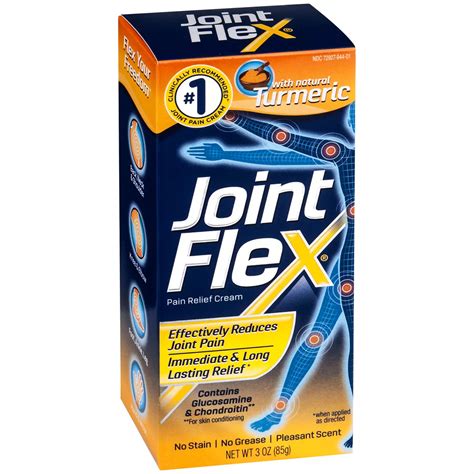 Joint Flex Pain Relief Cream with Natural Turmeric - Shop Muscle & joint pain at H-E-B