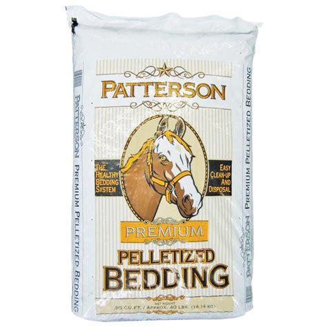 40 Lb. Patterson Premium Pelletized Bedding - Gebo's