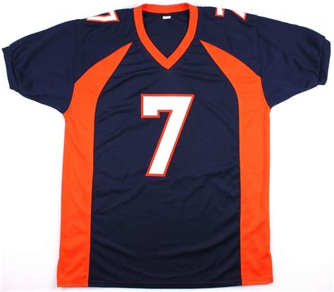 John Elway Signed Broncos Jersey (Schwartz COA & Elway Hologram)