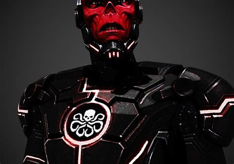 RED SKULL HYDRA | CGTrader